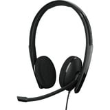 EPOS | Sennheiser ADAPT 160 USB II, Headset schwarz, Stereo, USB