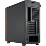 Fractal Design Summit Black Solid, Tower-Gehäuse schwarz/holz
