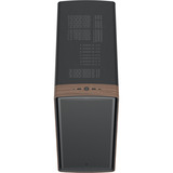 Fractal Design Summit Black Solid, Tower-Gehäuse schwarz/holz