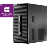 HP ProDesk 400 G2 Generalüberholt, PC-System schwarz, Windows 10 Pro 64-Bit