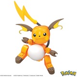 Mattel MEGA Pokémon Pikachu Evolution Set, Konstruktionsspielzeug mit 3 Actionfiguren, 159 Teile