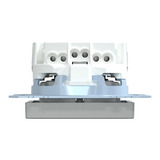 Merten Schutzkontaktsteckdose mit erhöhtem Berührungsschutz und Signallampe aluminium, Retail