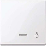 Merten Wippe Kontrollfenster Aufdruck Licht, Abdeckung weiß (glänzend), Retail