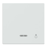 Merten Wippe Kontrollfenster Aufdruck Licht, Abdeckung weiß (glänzend), Retail