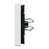 Merten Wippe Schlüssel Wechselschalter Kreuzschalter Taster Einsatz weiß (glänzend), Retail