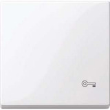 Merten Wippe Schlüssel Wechselschalter Kreuzschalter Taster Einsatz weiß (glänzend), Retail