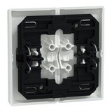 Merten Wippe für Serienschalter, zweiteilig, Thermoplast, glänzend, Klemmbefestigung, IP20 weiß (glänzend), Retail