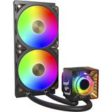 Montech CyberFlow ARGB 240, Wasserkühlung schwarz
