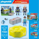 PLAYMOBIL 71465 City Action Feuerwehrleute mit Luftkissen, Konstruktionsspielzeug 