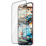 PanzerGlass Re:fresh Displayschutz, Schutzfolie transparent/schwarz, iPhone 15, Ultra-Wide Fit, EasyAligner