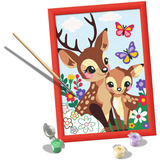 Ravensburger CreArt - Fröhliche Hirsche, Malen 