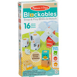 Spin Master Melissa & Doug - Blockables Bauernhoffreunde Set, Konstruktionsspielzeug 