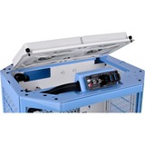 Thermaltake The Tower 300 Hydrangea Blue, Tower-Gehäuse hellblau, Tempered Glass