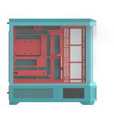 Thermaltake View 600 TG Mint Strawberry, Big-Tower-Gehäuse mint/beere, Tempered Glass