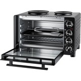 Unold Kleinküche All in One 68885, Mini-Backofen schwarz