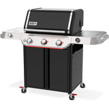 Weber Gasgrill Genesis E-335W  schwarz/edelstahl, 18,76 kW, mit Sear Zone und Seitenkocher, Modell 2026