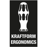 Wera Kraftform Kompakt Vario RA, Bit-Satz schwarz/grün, 7-teilig, mit Ratschenfunktion