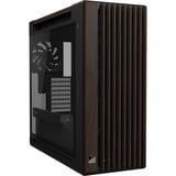 ASUS PROART PA602 WALNUT WOOD TG PWM MODERN BLACK, Tower-Gehäuse braun/holz, Tempered Glass