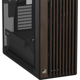 ASUS PROART PA602 WALNUT WOOD TG PWM MODERN BLACK, Tower-Gehäuse braun/holz, Tempered Glass