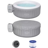 Bestway Whirlpool LAY-Z-SPA St. Lucia AirJet, Schwimmbad grau, Ø 170cm x 66cm