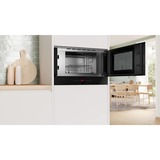 Bosch BER7321B1 Serie 8, Mikrowelle schwarz, mit Grillfunktion