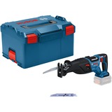 Bosch PRO Akku-Säbelsäge BITURBO GSA 18V-28 Professional solo blau/schwarz, ohne Akku und Ladegerät, in L-BOXX
