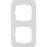 Busch-Jaeger Rahmen zwei-fach, Designlinie Reflex SI, Unterputzmontage, Kunststoff, glänzend weiß (glänzend), Retail