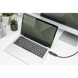 Digitus 4K USB Adapter, USB-C Stecker > HDMI A Buchse schwarz, 4K @ 30HZ