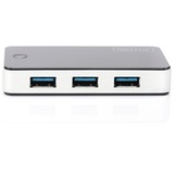 Digitus 4-Port USB 3.0 Hub, USB-Hub schwarz