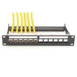 Digitus Professional Cat.7a S/FTP Verlegekabel simplex, Dca gelb, 500 Meter Trommel