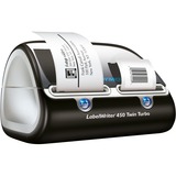 Dymo LabelWriter 450 Twin Turbo, Etikettendrucker schwarz/silber, mit zwei Druckwerken, S0838870