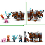 LEGO 21278 Minecraft Ein Verwüster am Plünderer-Außenposten, Konstruktionsspielzeug 
