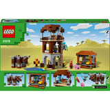 LEGO 21278 Minecraft Ein Verwüster am Plünderer-Außenposten, Konstruktionsspielzeug 