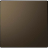 Merten Blindabdeckung System Design mit zentraler Abdeckplatte bronze, Retail