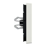 Merten Wippe Licht für Wechselschalter, Kreuzschalter und Taster, einteilig, glänzend weiß (glänzend), Retail