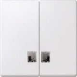 Merten Wippe Symbol Fenster, Abdeckung weiß, Retail