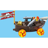 PLAYMOBIL 71720 Rasendes Piratenboot, Konstruktionsspielzeug 