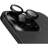 PanzerGlass Hoops Ceramic Kameraschutz, Schutzfolie schwarz, iPhone 16 Pro / 16 Max