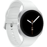 SAMSUNG Galaxy Watch8, Smartwatch silber, 40 mm, LTE, Sport Band S/M