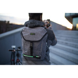 Schildkröt Wheel Bee City Lights , Rucksack grau, LED, 18 Liter