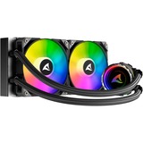 Sharkoon S80 RGB AIO 240mm, Wasserkühlung schwarz