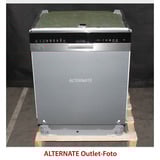 Siemens SN55ZS07CE iQ500, Spülmaschine edelstahl (gebürstet)/schwarz, 60 cm, Home Connect