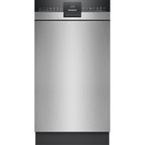 Siemens SR43ES24ME IQ300 , Spülmaschine edelstahl (gebürstet)/schwarz, 45 cm, Home Connect