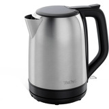 Tefal KO5S2DE Subito, Wasserkocher edelstahl/schwarz, 2.400 Watt, 1 Liter