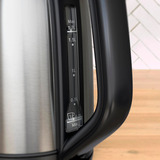 Tefal KO5S2DE Subito, Wasserkocher edelstahl/schwarz, 2.400 Watt, 1 Liter
