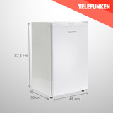Telefunken CF-33-101-W2, Kühlschrank weiß
