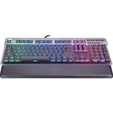 Thermaltake Argent K6 RGB, Gaming-Tastatur titan, DE-Layout, Cherry MX Low Profile RGB Speed