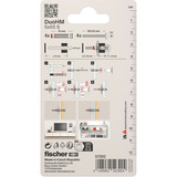fischer Hohlraumdübel DuoHM 5x55 S PZ  4 Stück, mit Panhead-Schraube