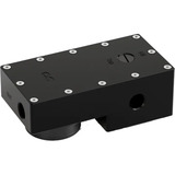 Alphacool ES Reservoir DDCzero 1U , Ausgleichsbehälter schwarz, mit Pumpe
