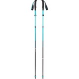 Black Diamond Trekkingstöcke Women`s Distance Carbon FLZ, Fitnessgerät türkis, 1 Paar, 110-125 cm